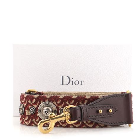 dior embellished strap|dior shoulder strap price.